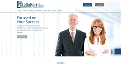 Desktop Screenshot of lattaharris.com