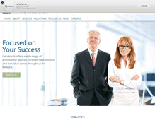 Tablet Screenshot of lattaharris.com